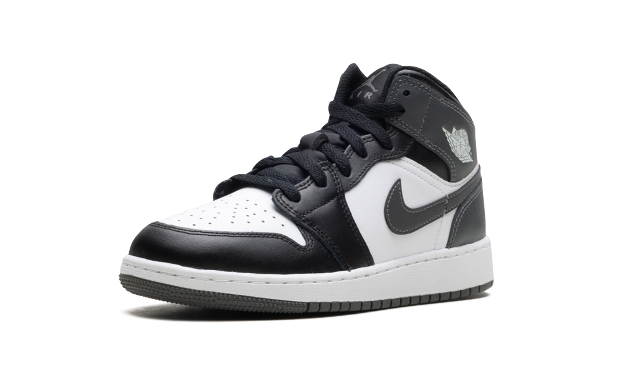 Air Jordan 1 Mid "Black/ Iron Grey/ White" DQ8423 001