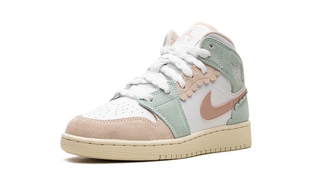 Air Jordan 1 Mid GS "Pink Oxford" DZ5361 100