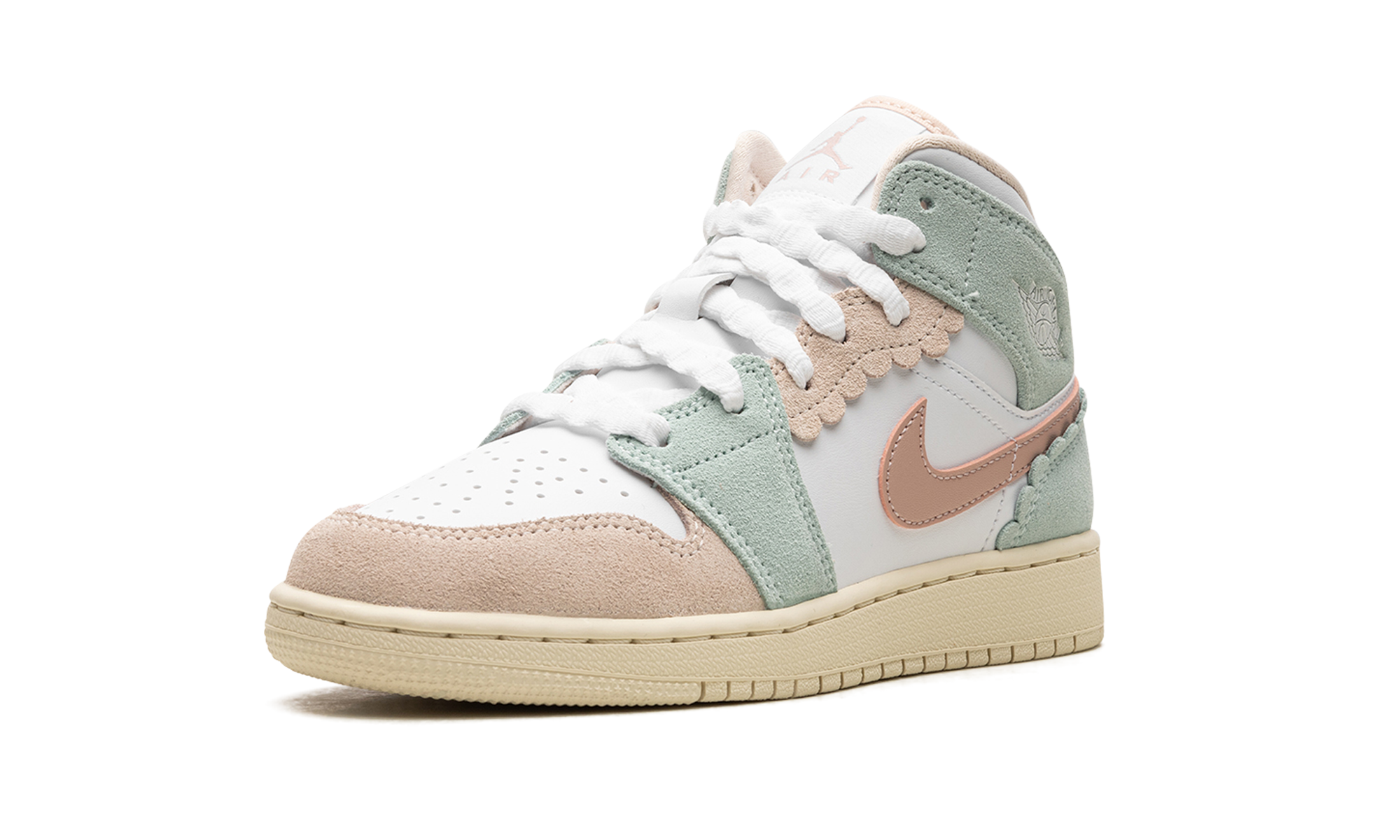 Air Jordan 1 Mid GS "Pink Oxford" DZ5361 100