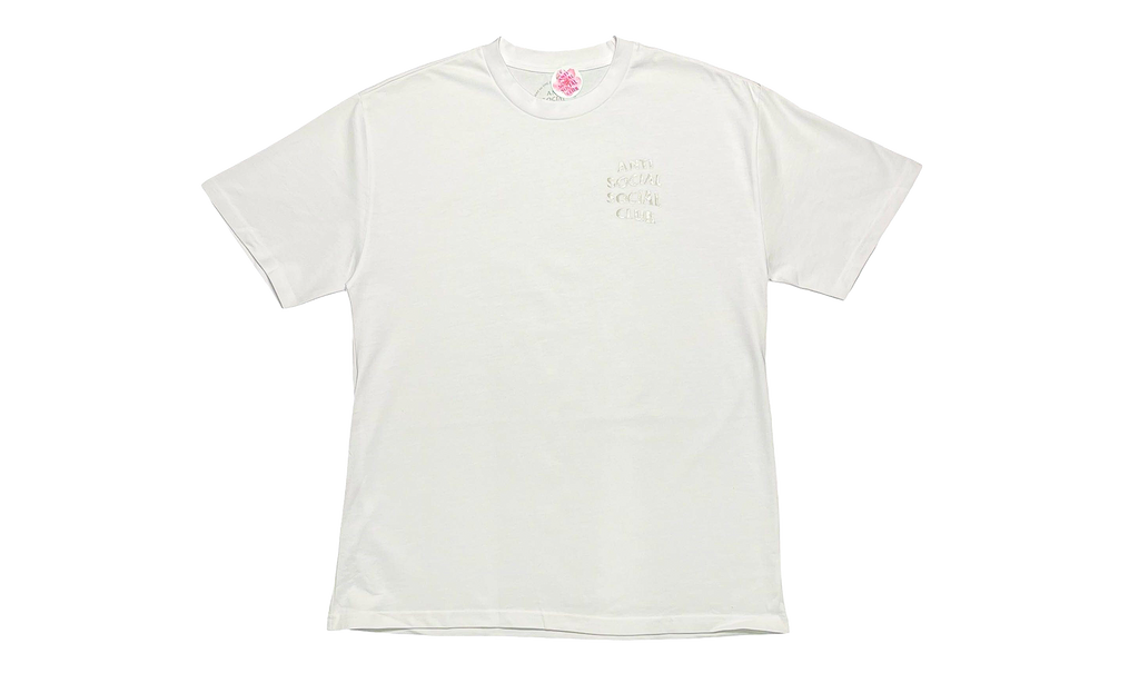 Same But Different Logo Short Sleeve T-Shirt "White Grey" ASSC072