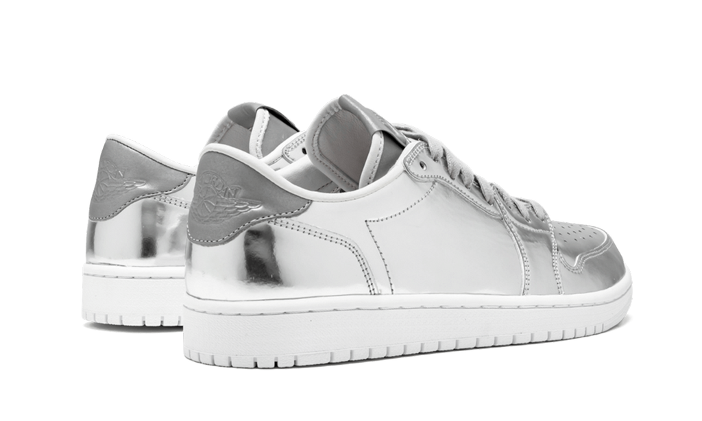 Air Jordan 1 Low Pinnacle "Metallic Silver" 852549 003