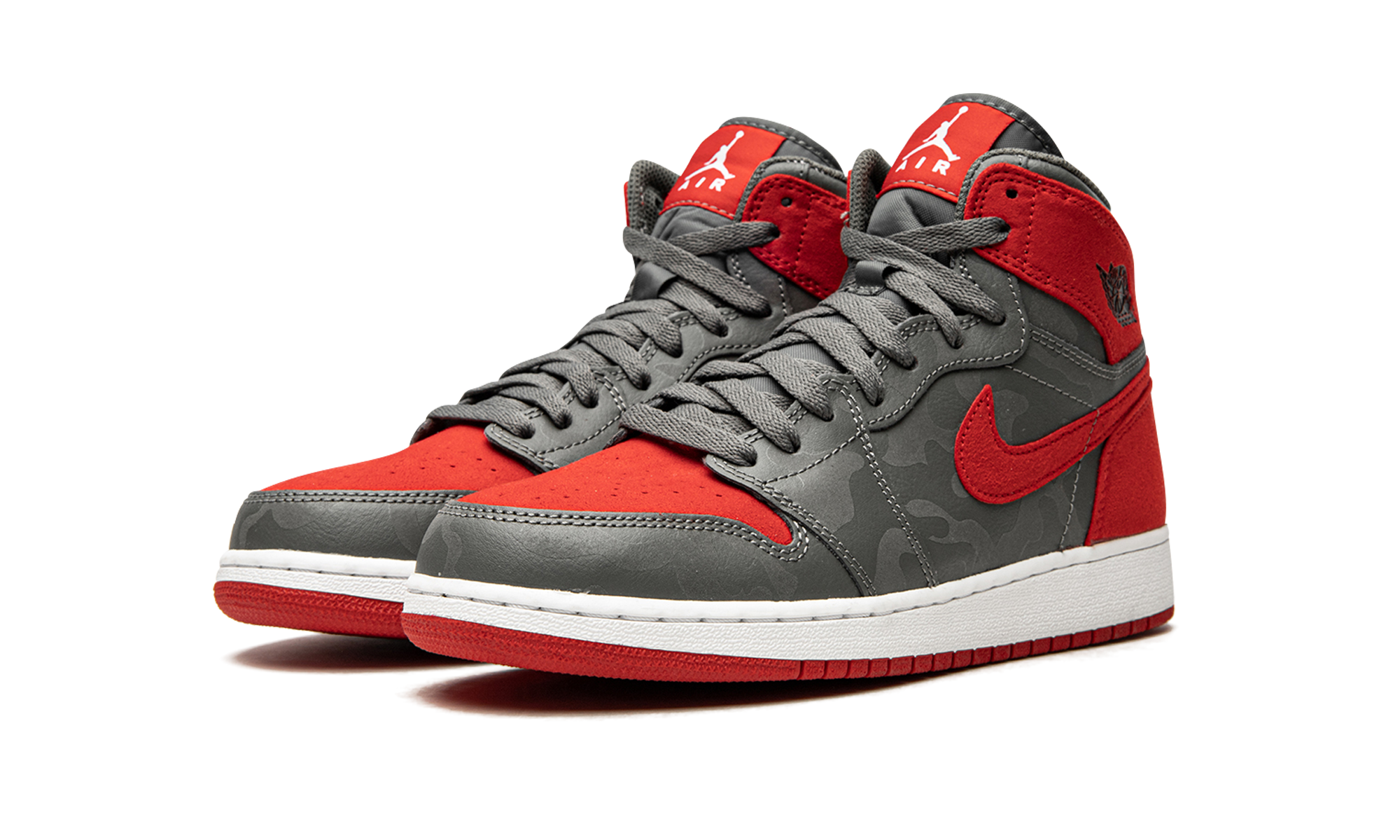 Air Jordan 1 Retro HI PREM GS "Red Camo" 822858 032