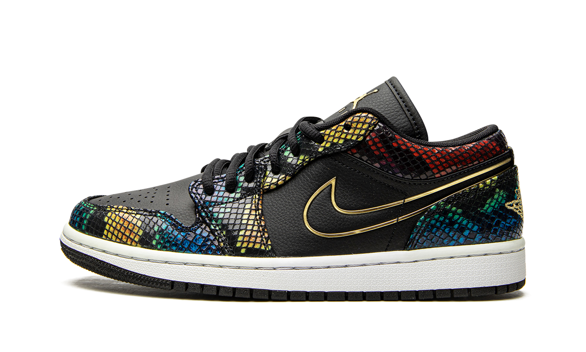 Air Jordan 1 Low WMNS "Multicolor Snakeskin" CW5580 001