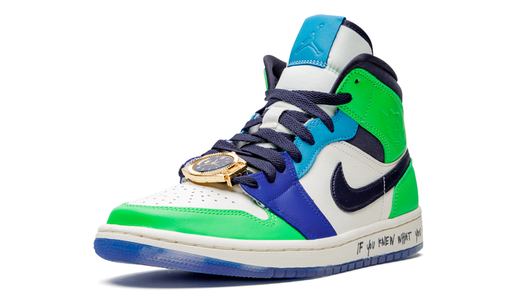 Air Jordan 1 Mid WMNS "Melody Ehsani - Fearless" CQ7629 100