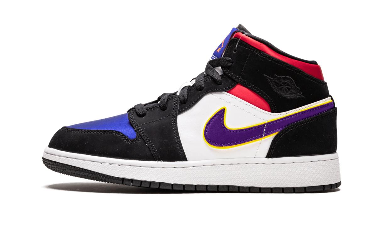 Air Jordan 1 Mid GS "Laker Top 3" BQ6931 005