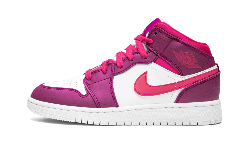Air Jordan 1 Mid GS "True Berry" 555112 661