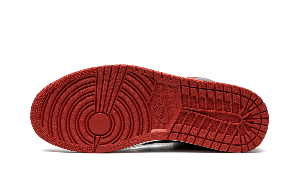 Air Jordan 1 Mid "Gym Red Dark Sea" 633206 608