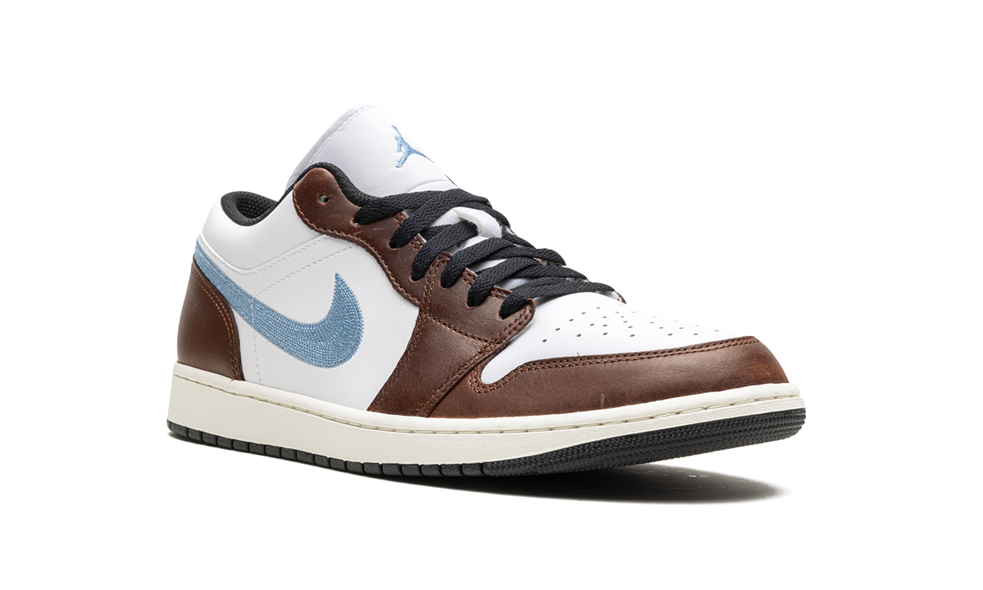 Air Jordan 1 Low SE "Embroidered Swoosh - Mocha" FQ7832 142