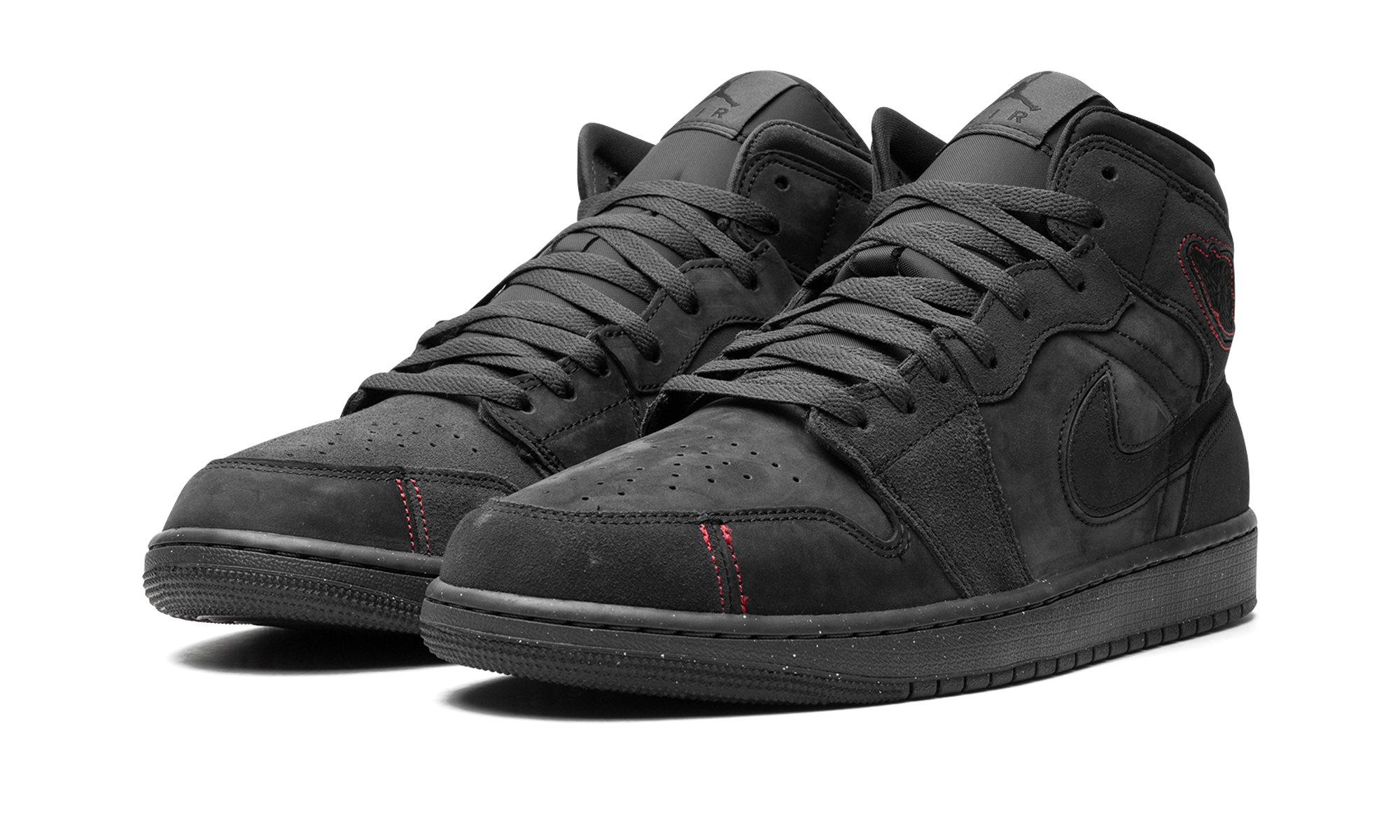 Air Jordan 1 Mid SE Craft "Dark Smoke Red" FD8634 001