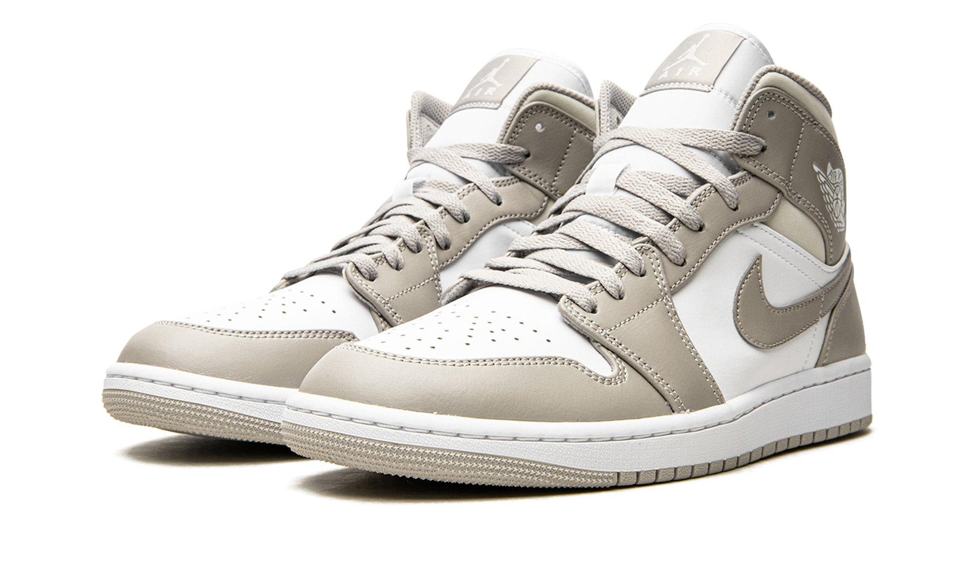 Air Jordan 1 Mid "Linen / College Grey" 554724 082