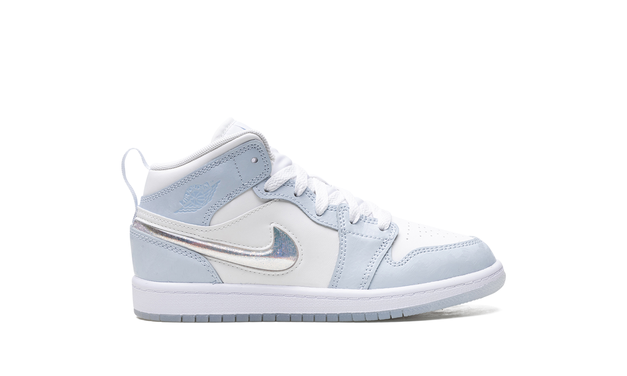 Air Jordan 1 Mid PS "Glitter Swoosh" FQ9118 400