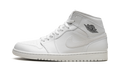 Air Jordan 1 Mid "White / Cool Grey" 554724 102