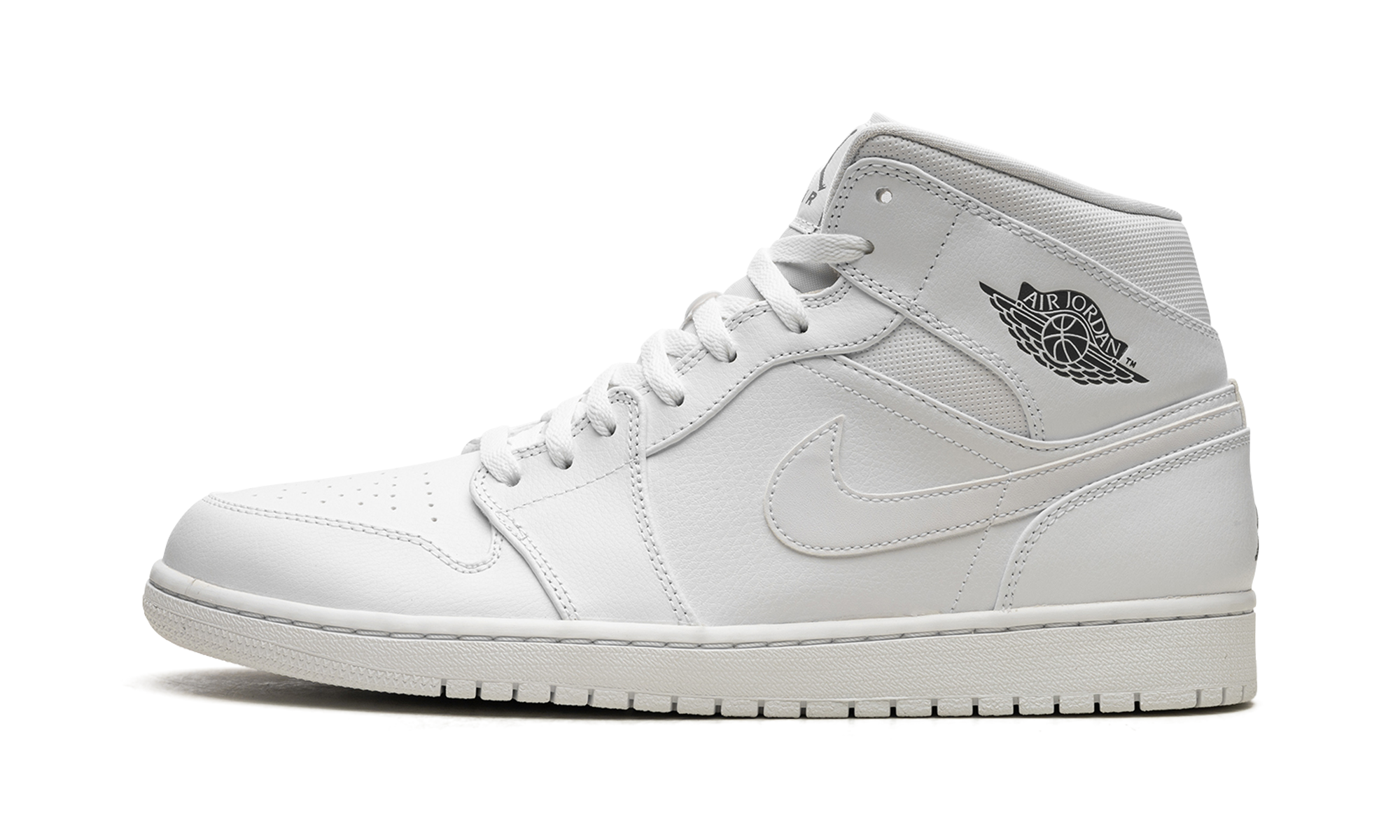 Air Jordan 1 Mid "White / Cool Grey" 554724 102