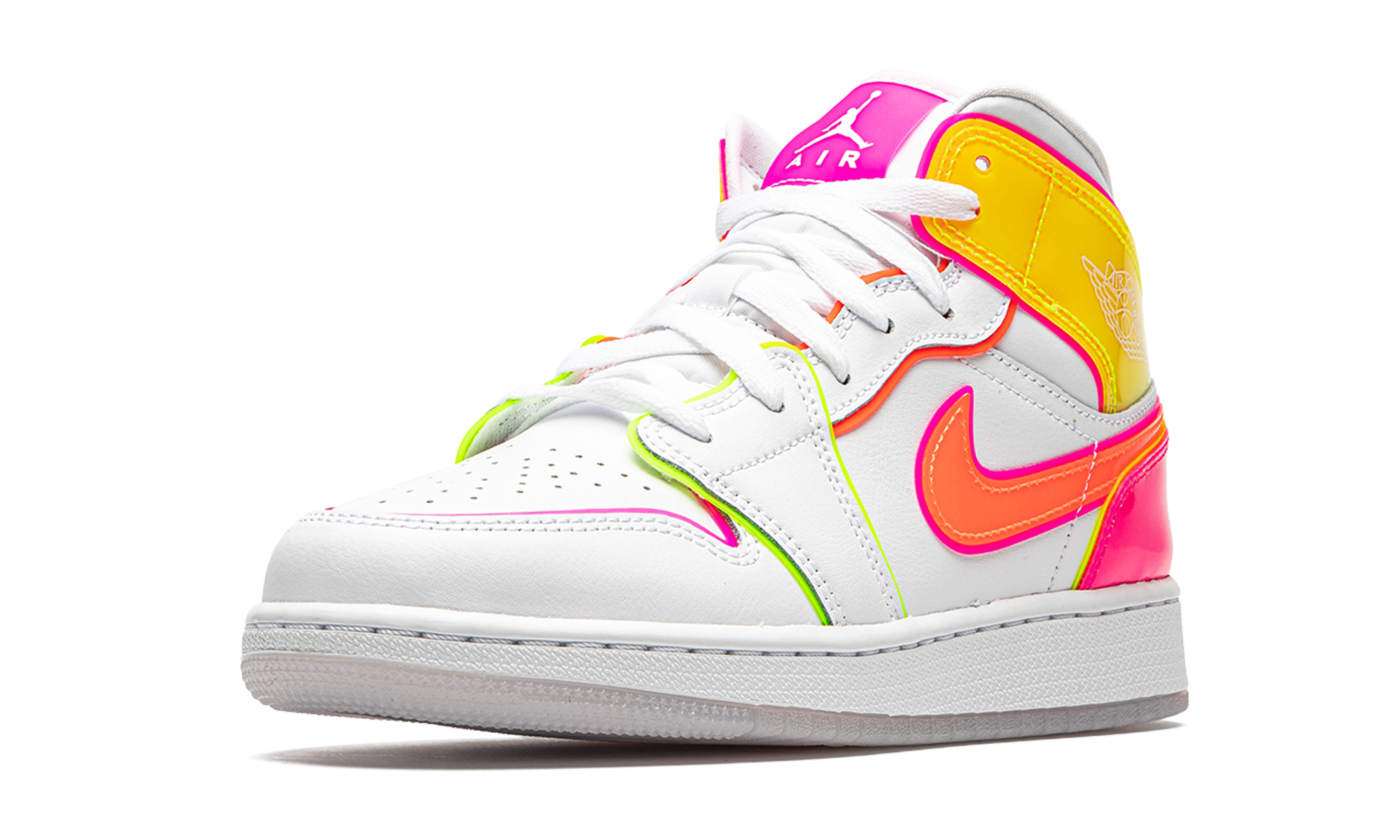 Air Jordan 1 Mid GS "Edge Glow" CV4611 100