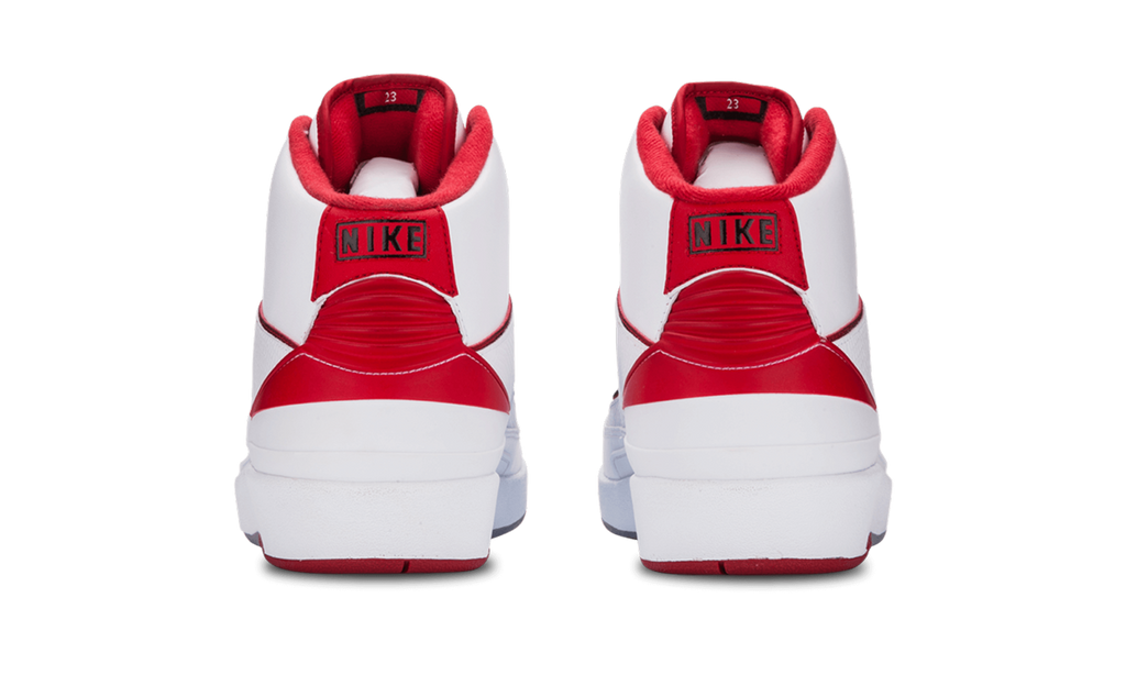 Air Jordan 2 Retro "White/Varsity Red" 385475 102