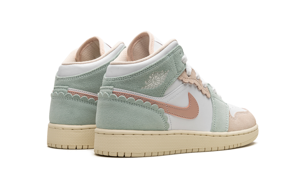 Air Jordan 1 Mid GS "Pink Oxford" DZ5361 100