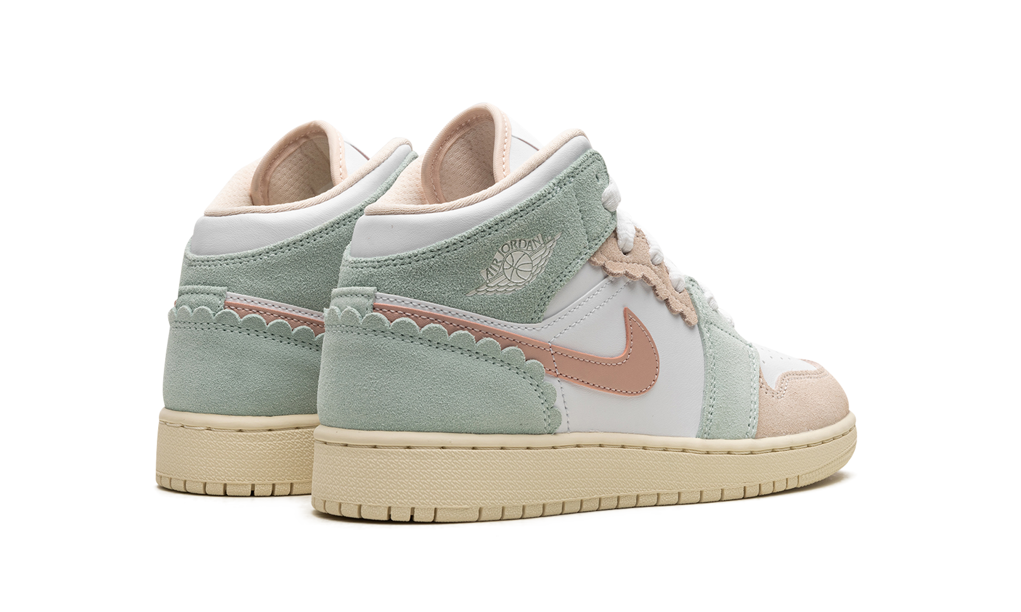 Air Jordan 1 Mid GS "Pink Oxford" DZ5361 100