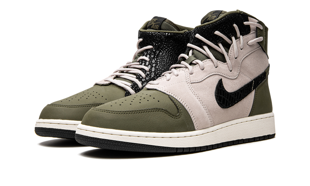 AIR JORDAN 1 REBEL XX WMNS "Olive Canvas" AR5599 300