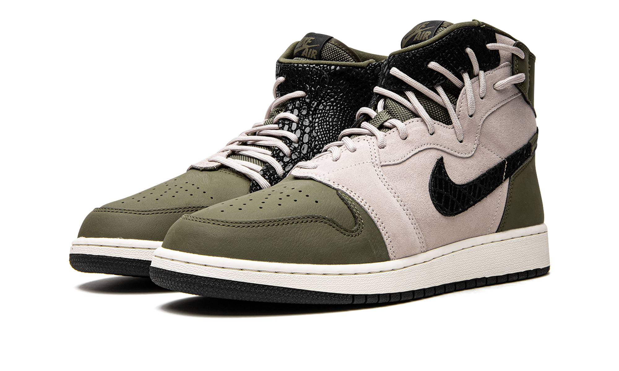 AIR JORDAN 1 REBEL XX WMNS "Olive Canvas" AR5599 300