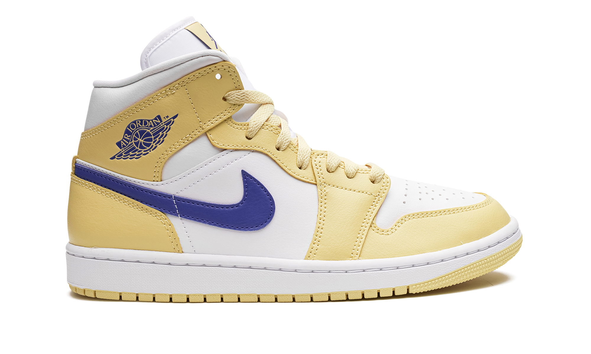 AIR JORDAN 1 MID WMNS "Lemon Wash" BQ6472 701