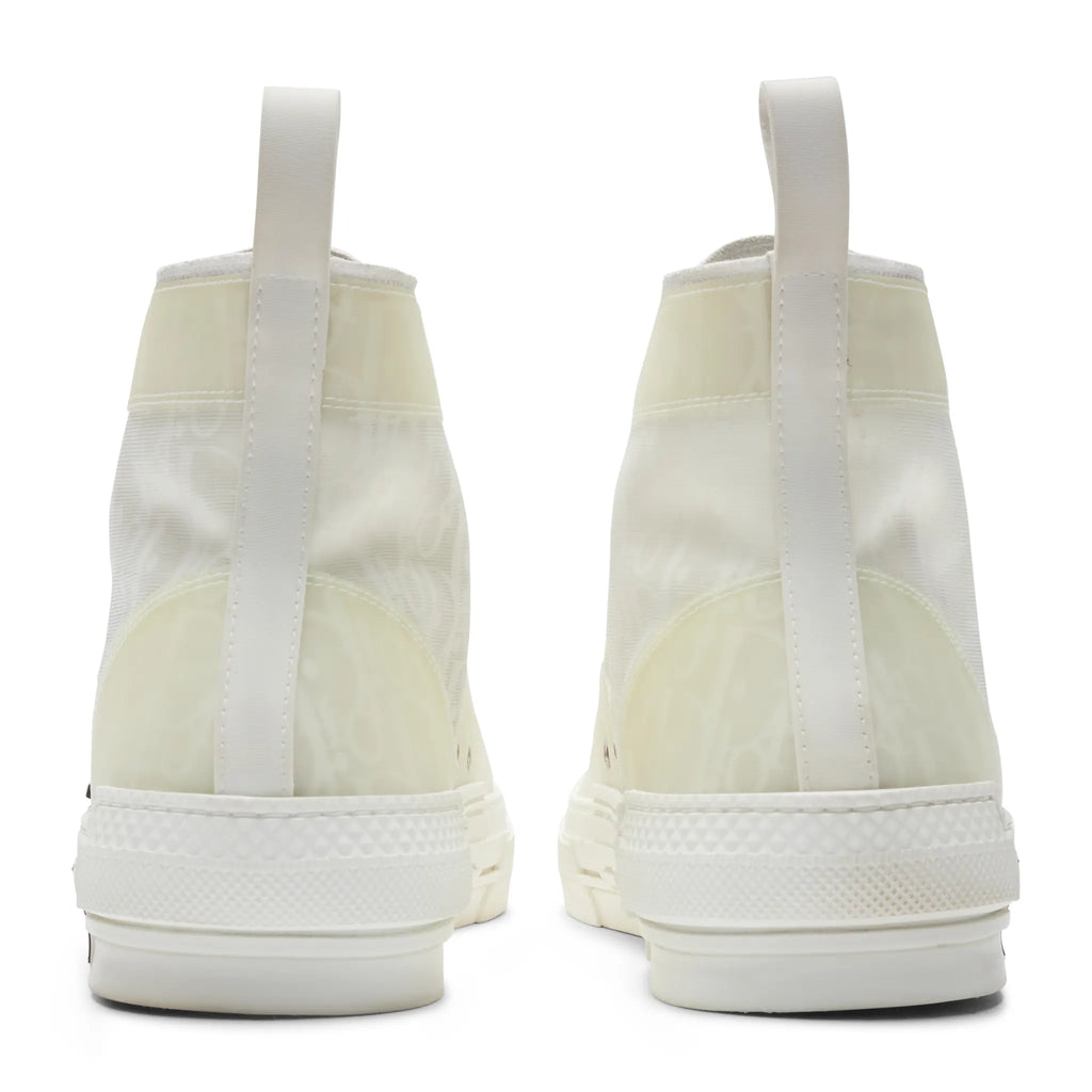 Preloved - Dior B23 Dior Oblique Canvas High White Sneaker
