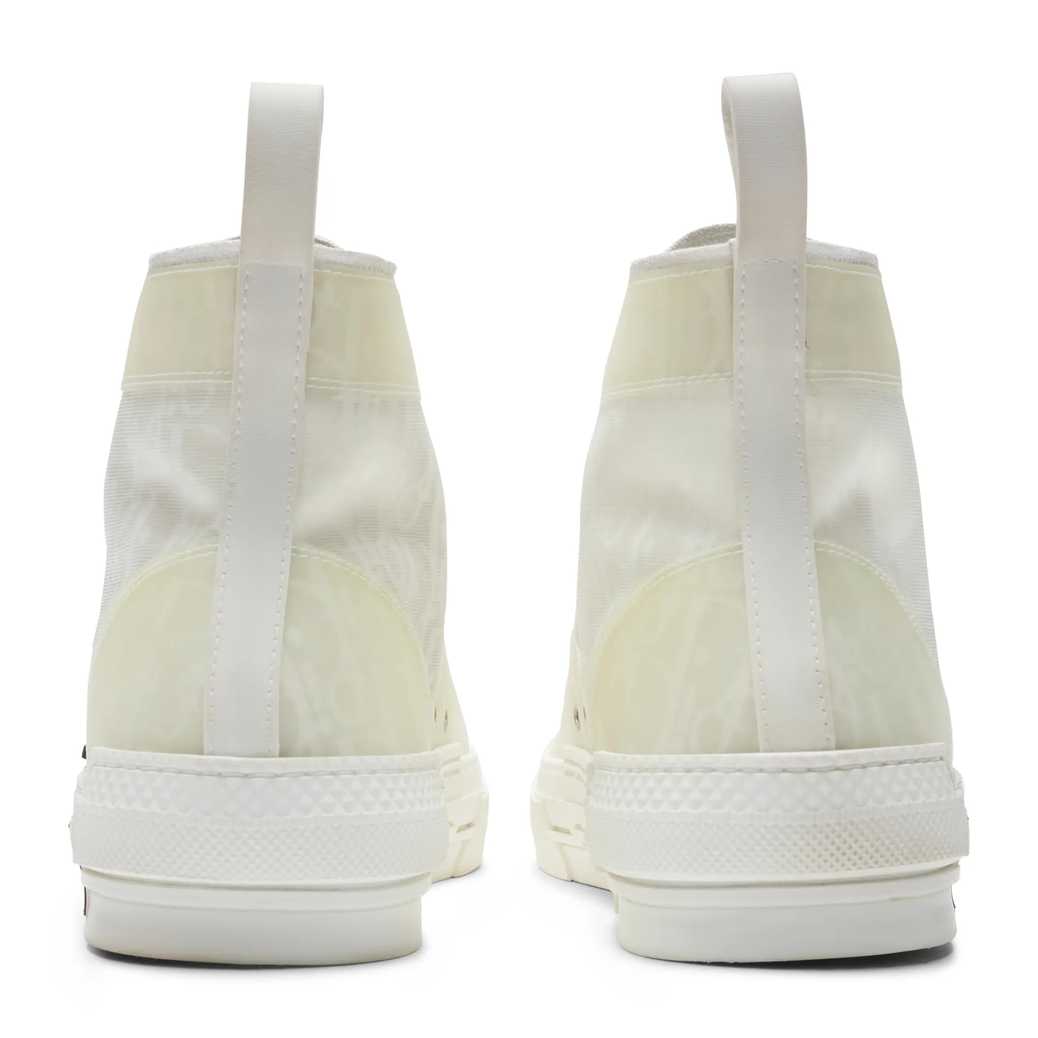 Preloved - Dior B23 Dior Oblique Canvas High White Sneaker