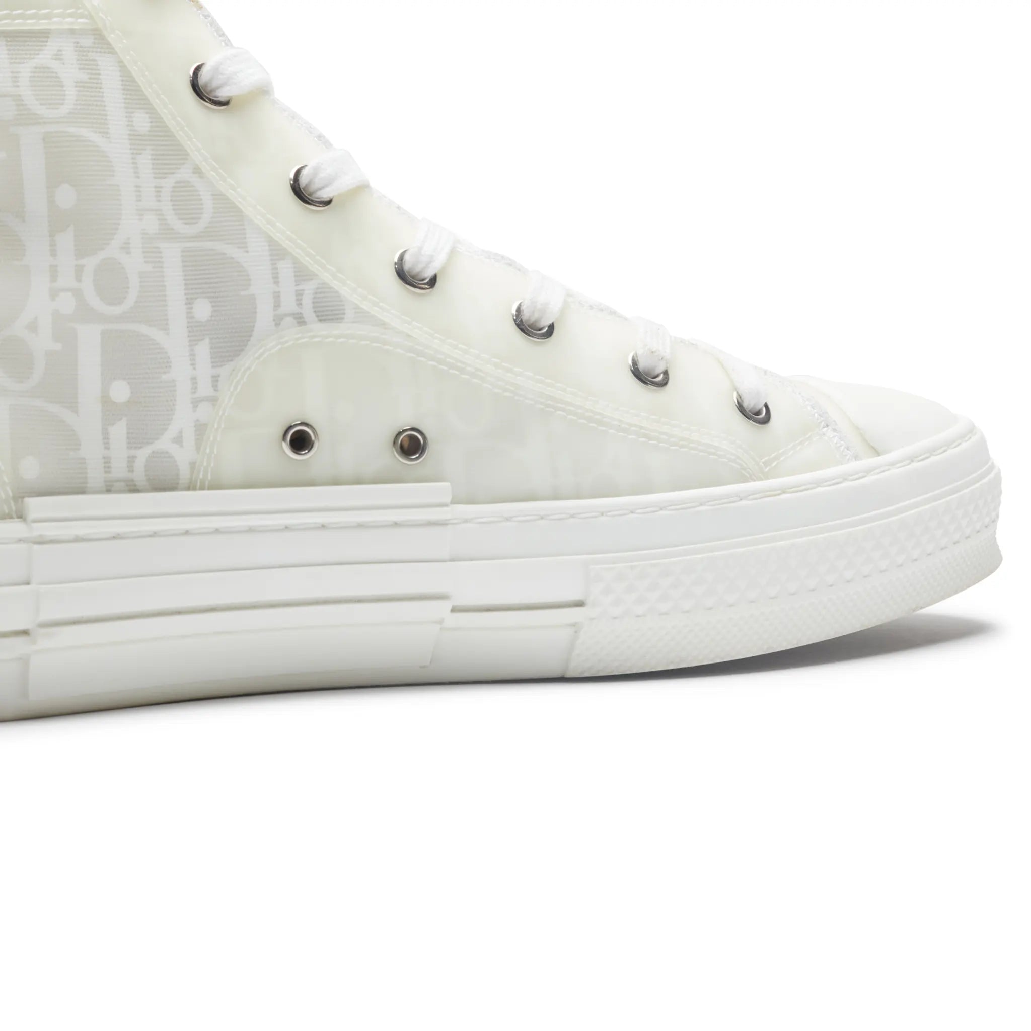 Preloved - Dior B23 Dior Oblique Canvas High White Sneaker