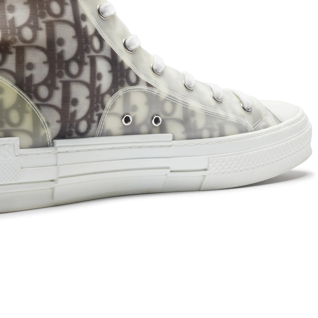 Preloved - Dior B23 Dior Oblique High White Black Sneaker