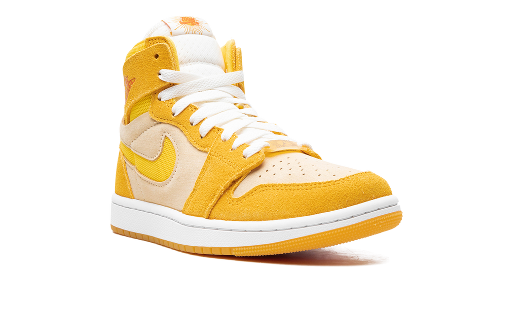 Air Jordan 1 Zoom Air CMFT 2 WMNS "Yellow Ochre/Tour Yellow-Pale Vanilla-Safety" FJ5743 700