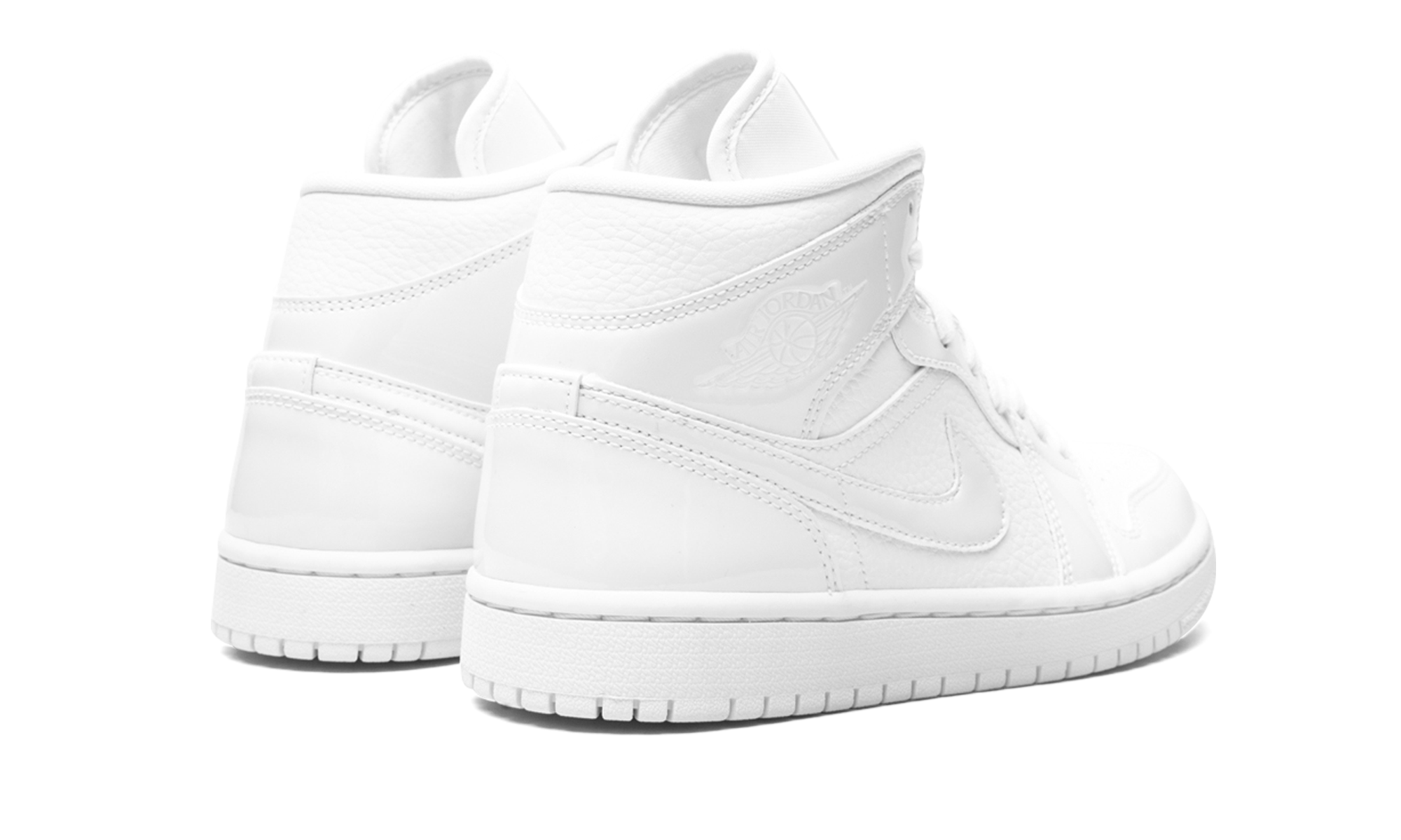 AIR JORDAN 1 MID WMNS "Triple White" BQ6472 100