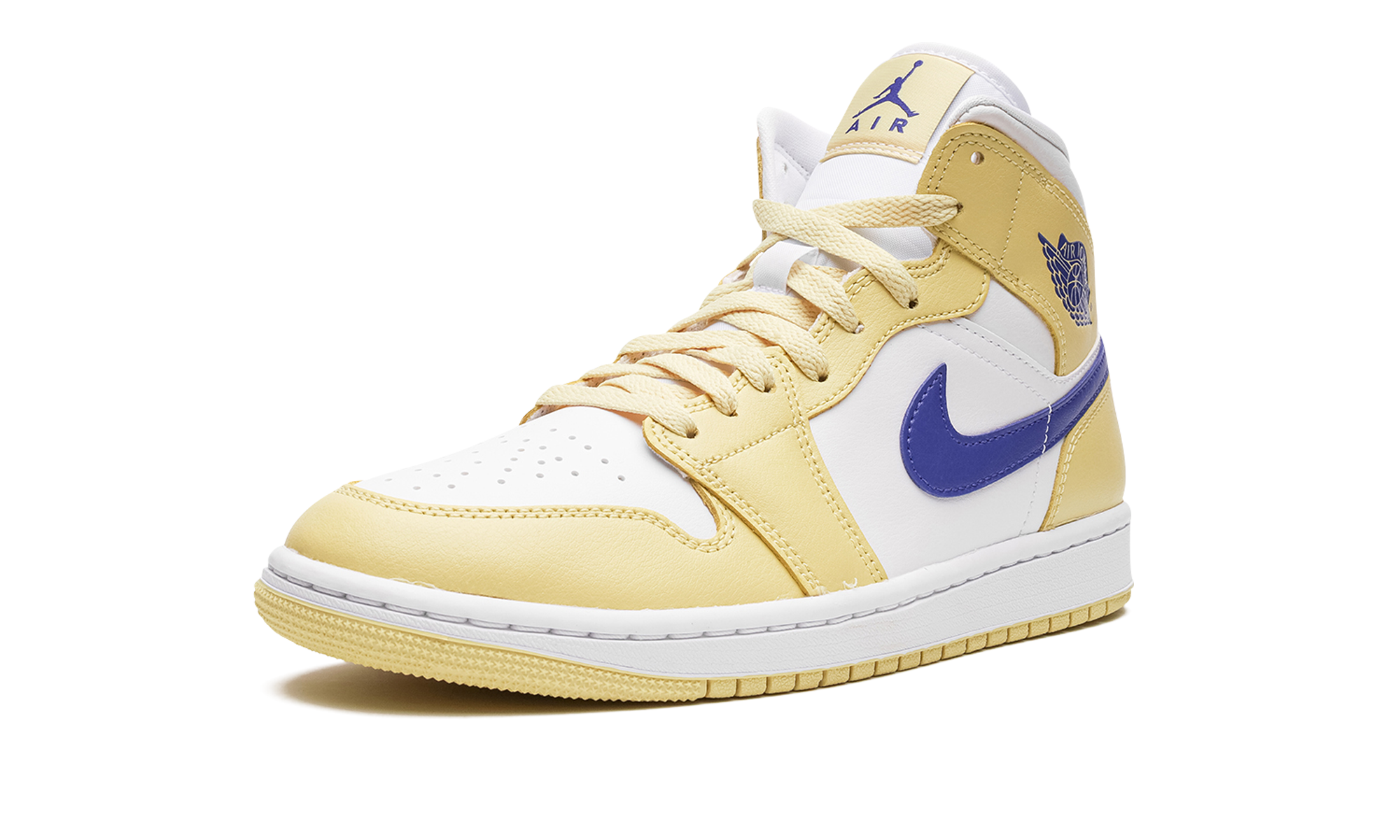 AIR JORDAN 1 MID WMNS "Lemon Wash" BQ6472 701