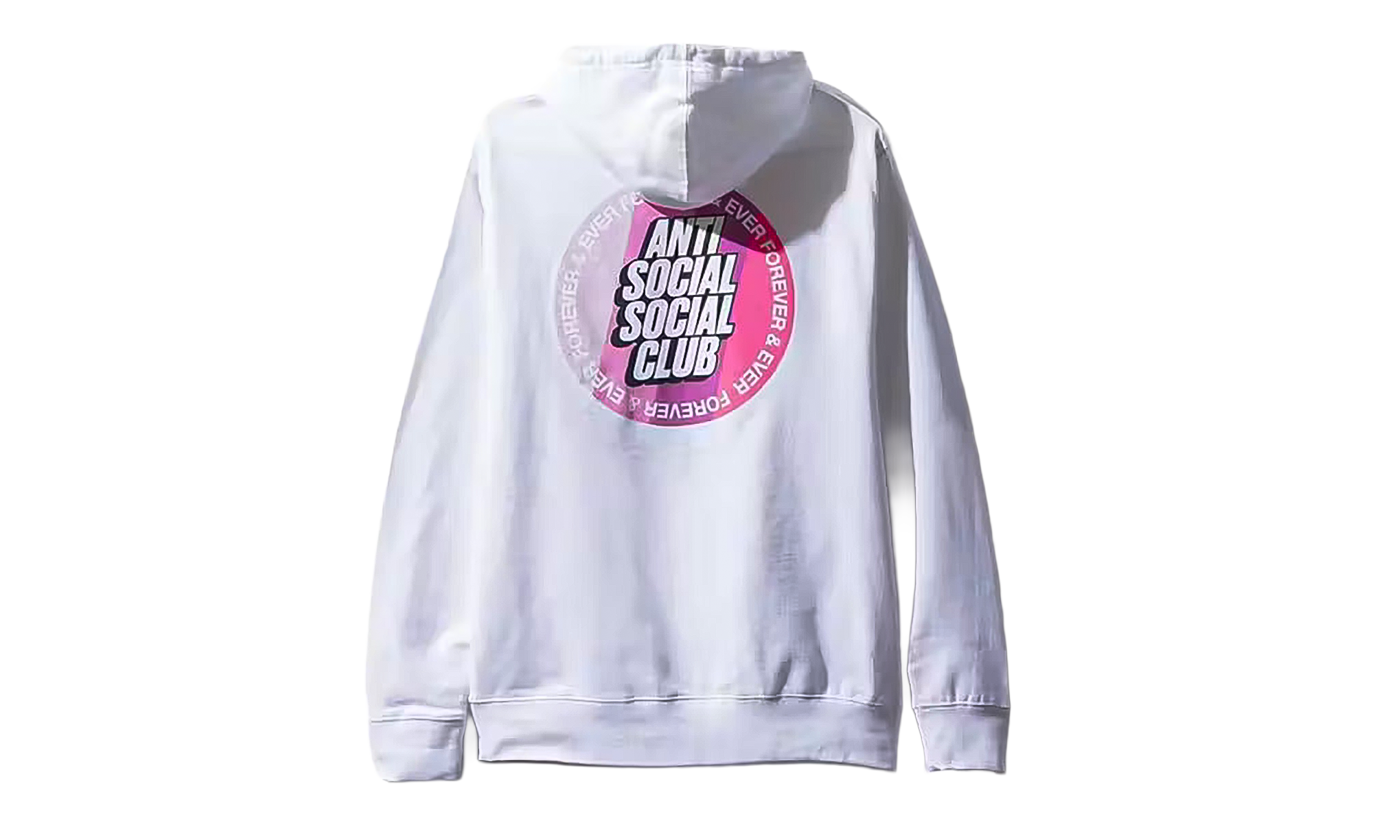 Forever and Ever Circle Logo Hoodie "White" ASSC019