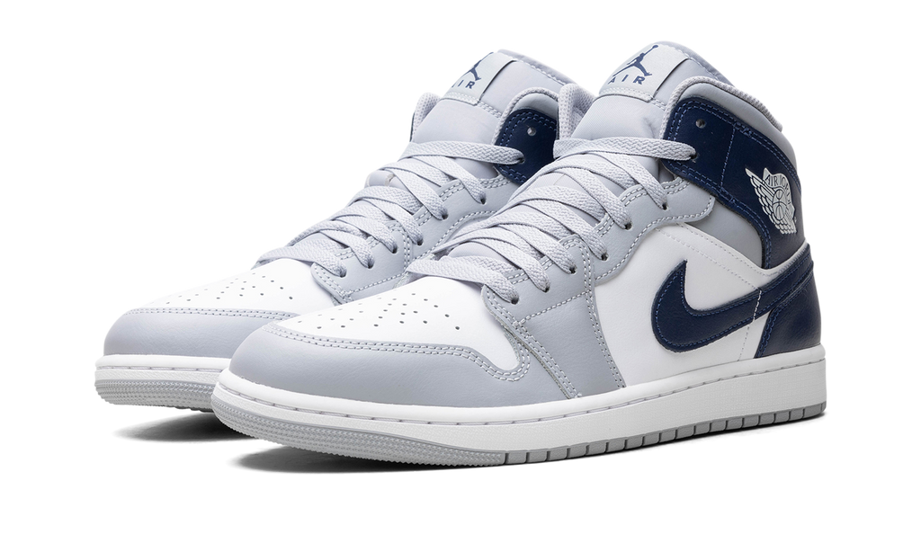 Air Jordan 1 Mid "Wolf Grey Midnight Navy" DQ8426 104
