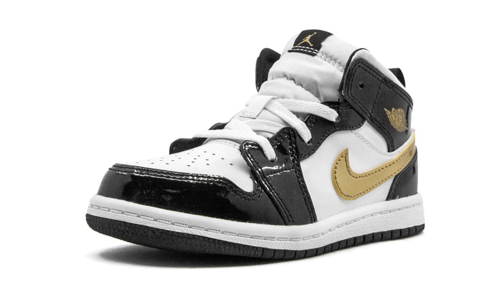 Air Jordan 1 Mid SE TD "Black Gold" BQ6933 007