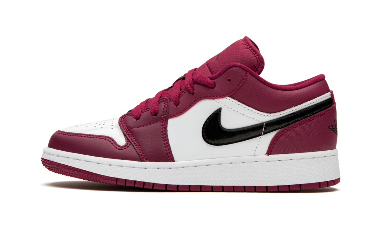 Air Jordan 1 Low GS "Noble Red" 553560 604