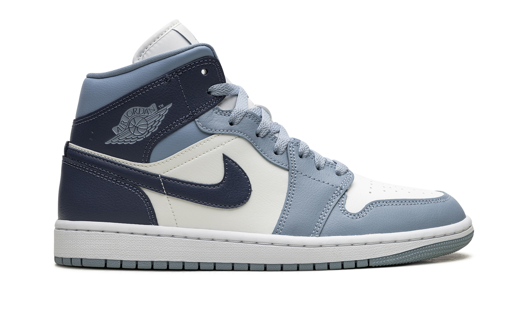 AIR JORDAN 1 MID WMNS "Two-Tone Blue" BQ6472 140