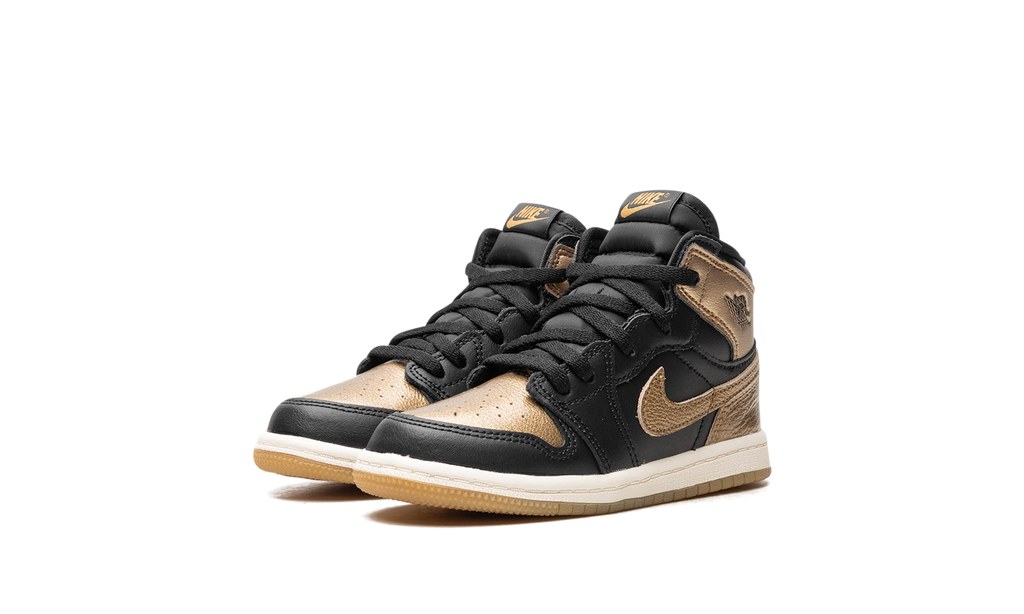 Air Jordan 1 TD "Black Metallic Gold" FD1413 071