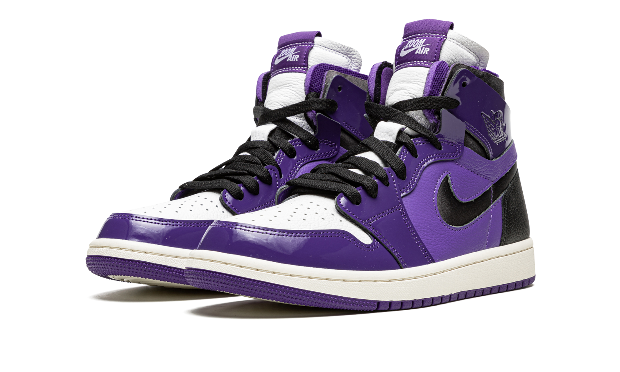 AIR JORDAN 1 HIGH ZOOM CMFT WMNS "Purple Patent" CT0979 505