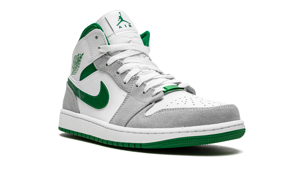 Air Jordan 1 Mid SE "Grey / Pine Green / White" DC7294 103