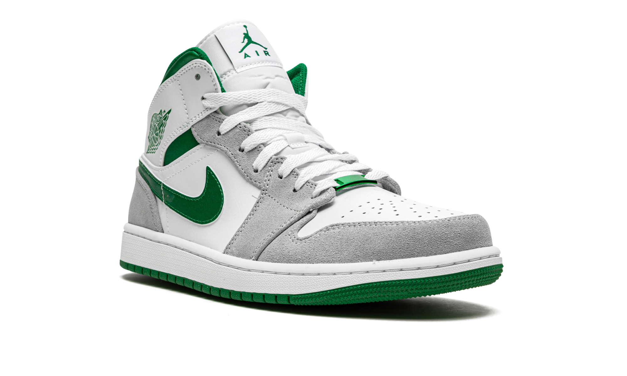 Air Jordan 1 Mid SE "Grey / Pine Green / White" DC7294 103