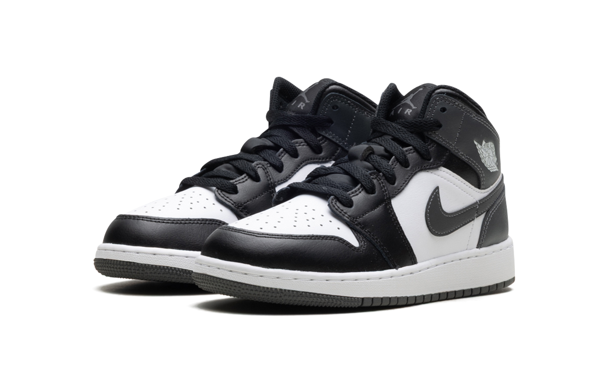 Air Jordan 1 Mid "Black/ Iron Grey/ White" DQ8423 001