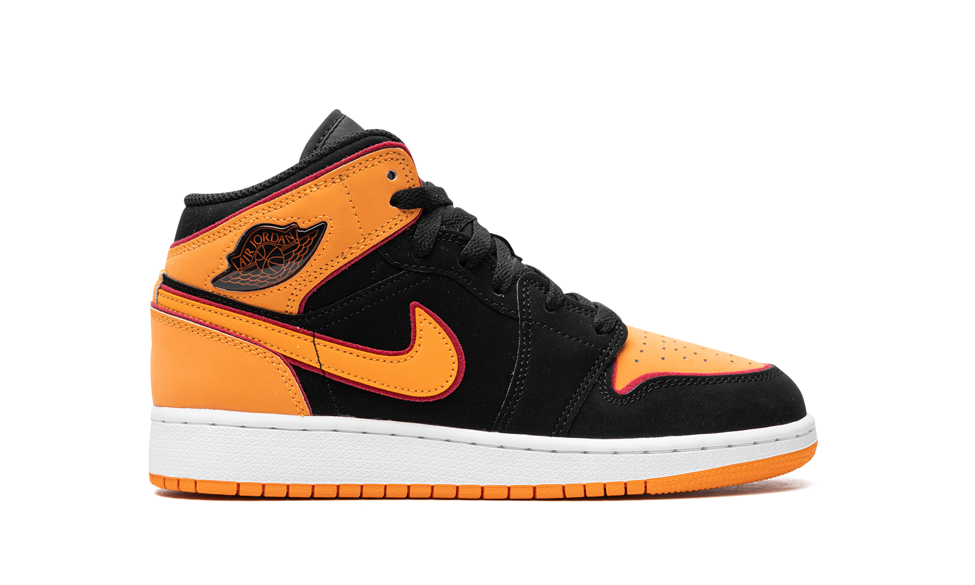 Air Jordan 1 Mid GS "Vivid Orange" FJ4924 008