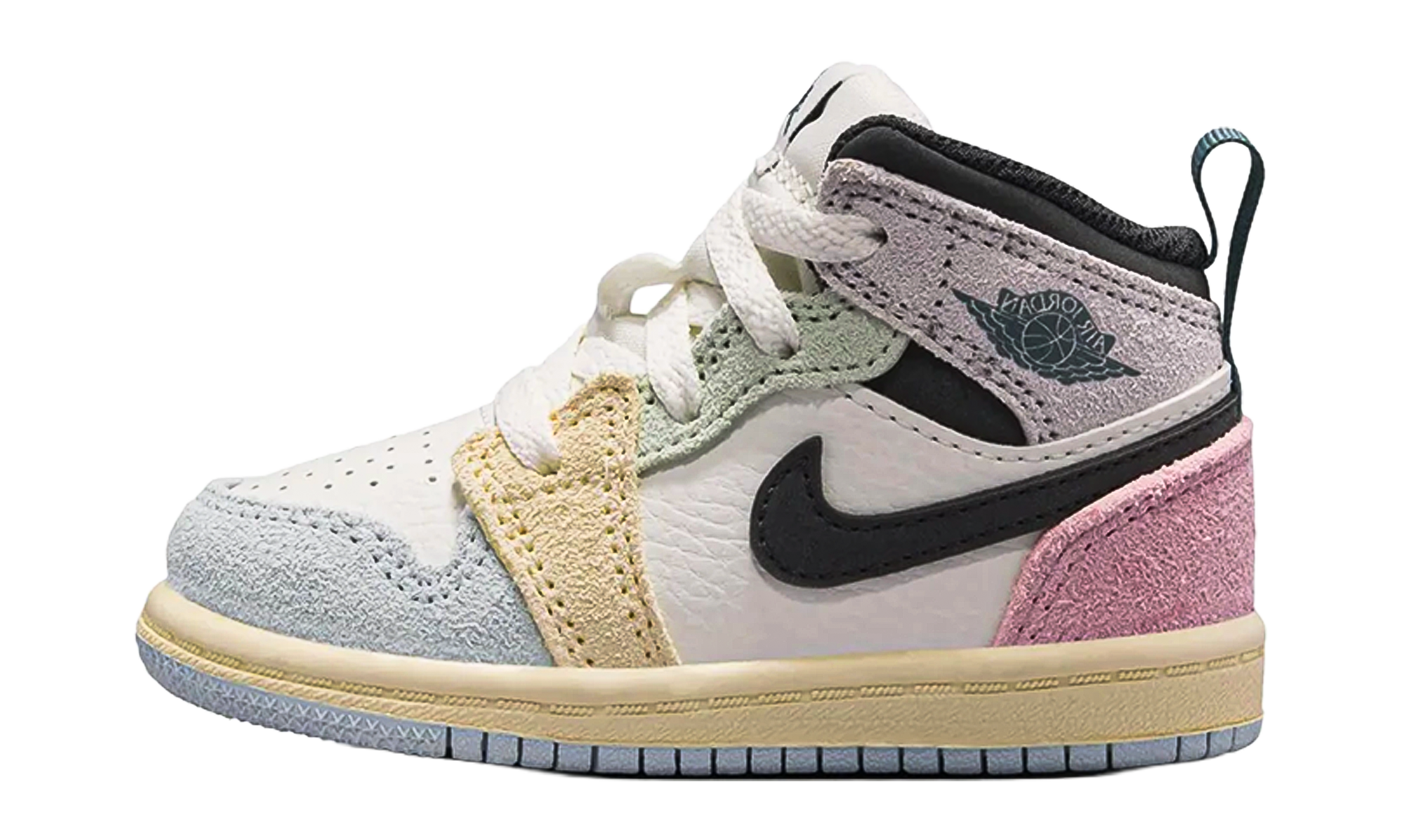 Air Jordan 1 Mid SE TD "Sail Iced Jade" IB7054 100