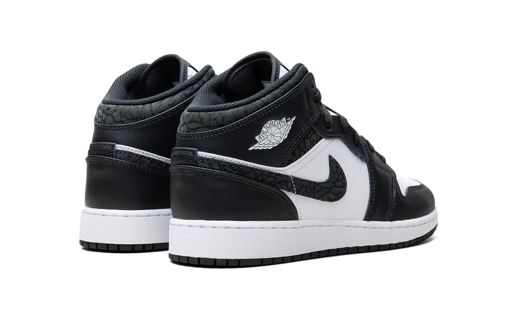 Air Jordan 1 Mid GS "Panda Elephant" FB9909 001