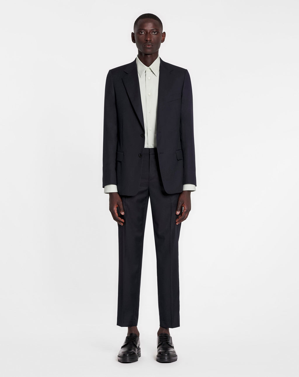 SINGLE BREASTED FLAP POCKETS JACKET