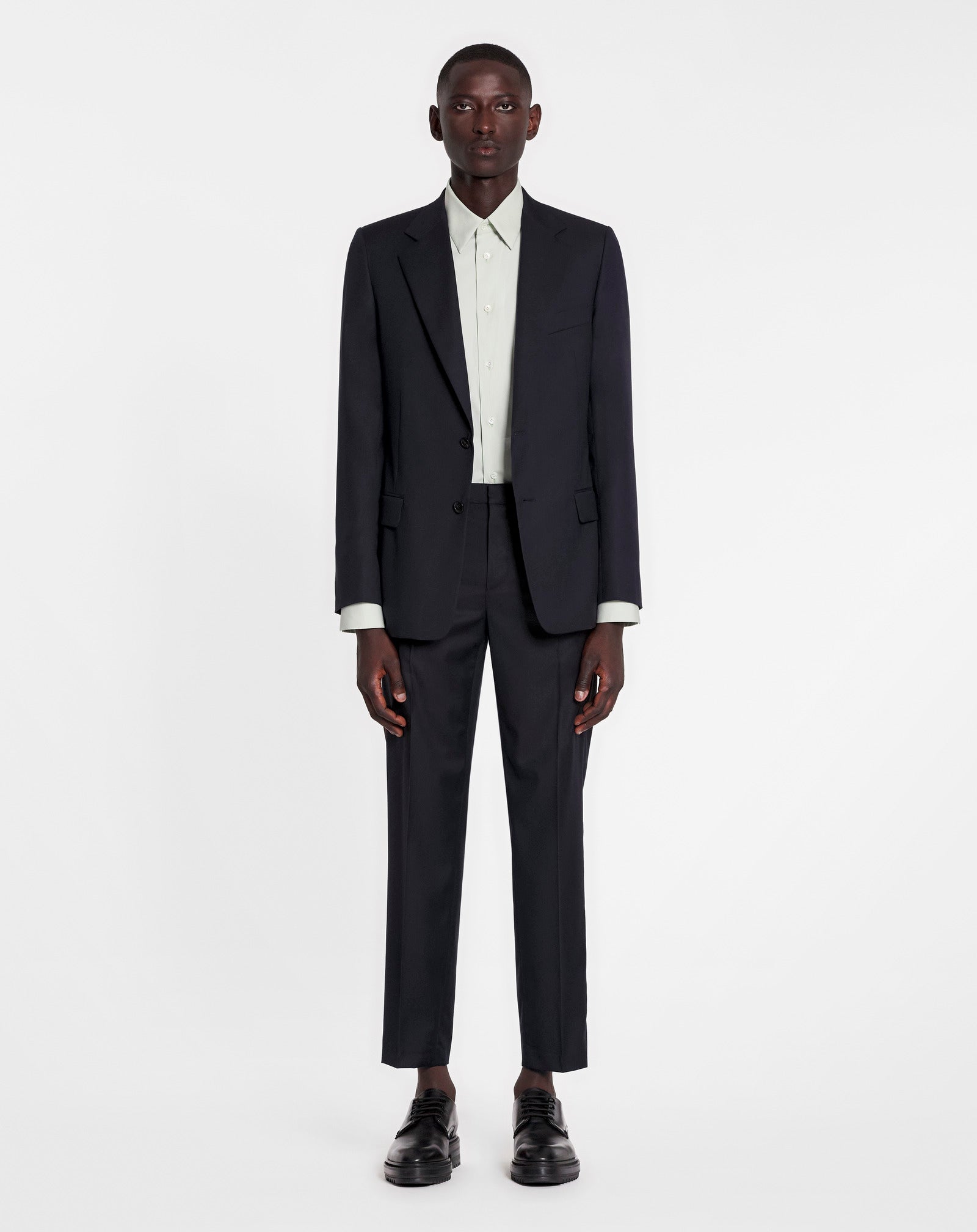 SINGLE BREASTED FLAP POCKETS JACKET