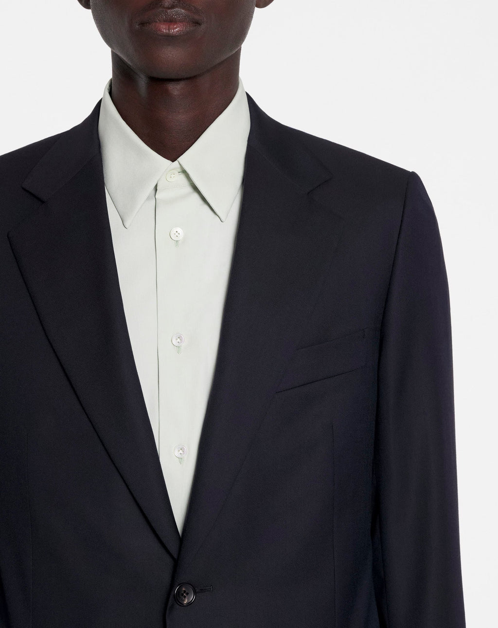 SINGLE BREASTED FLAP POCKETS JACKET