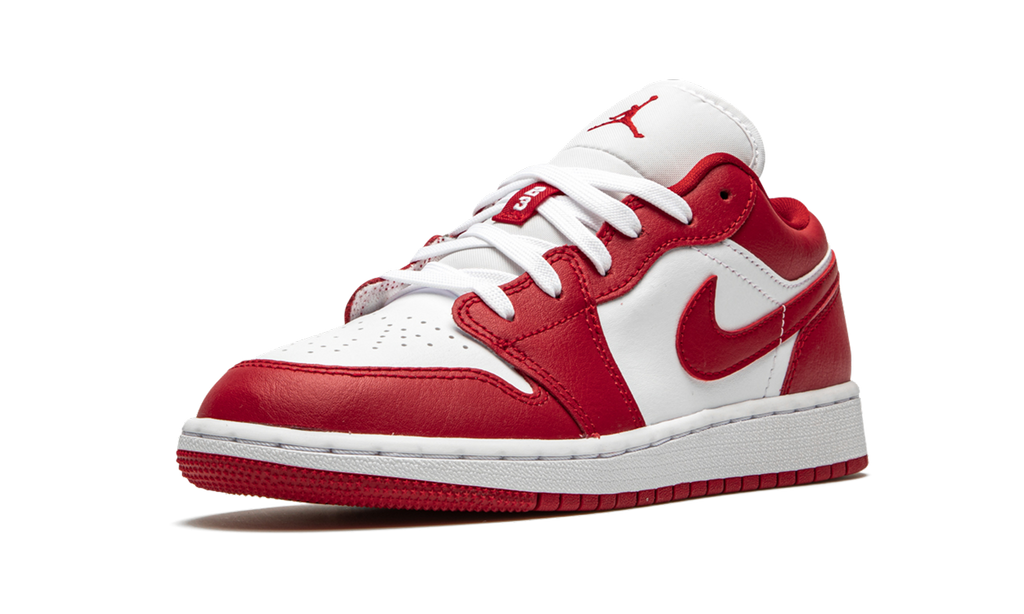 Air Jordan 1 Low GS "Gym Red/White" 553560 611