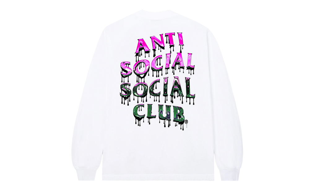 Mind Melt Crewneck Sweatshirt "White" ASSC064