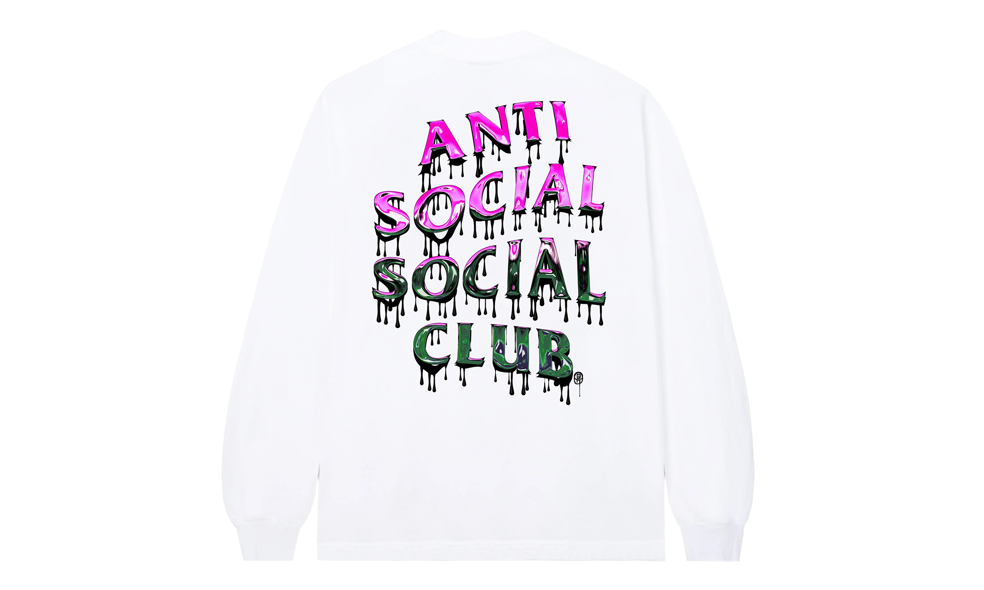 Mind Melt Crewneck Sweatshirt "White" ASSC064